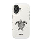 Turtle Spiral Tough Phone Case — "Summer Mood" Protective iPhone Cover
