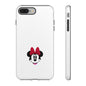 Minnie Mouse Tough Phone Case — Cute Red Bow Protective iPhone Cover