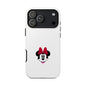 Minnie Mouse Tough Phone Case — Cute Red Bow Protective iPhone Cover