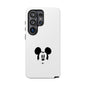 Mickey Face Phone Case - Minimal Cute Cartoon Protective Tough Case