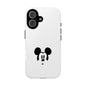 Mickey Face Phone Case - Minimal Cute Cartoon Protective Tough Case