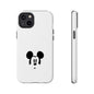 Mickey Face Phone Case - Minimal Cute Cartoon Protective Tough Case