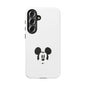 Mickey Face Phone Case - Minimal Cute Cartoon Protective Tough Case