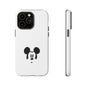 Mickey Face Phone Case - Minimal Cute Cartoon Protective Tough Case