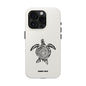 Turtle Spiral Tough Phone Case — "Summer Mood" Protective iPhone Cover