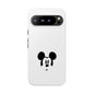 Mickey Face Phone Case - Minimal Cute Cartoon Protective Tough Case