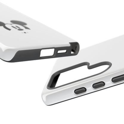 Mickey Face Phone Case - Minimal Cute Cartoon Protective Tough Case