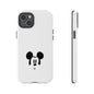 Mickey Face Phone Case - Minimal Cute Cartoon Protective Tough Case