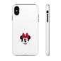 Minnie Mouse Tough Phone Case — Cute Red Bow Protective iPhone Cover