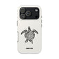 Turtle Spiral Tough Phone Case — "Summer Mood" Protective iPhone Cover
