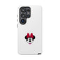 Minnie Mouse Tough Phone Case — Cute Red Bow Protective iPhone Cover