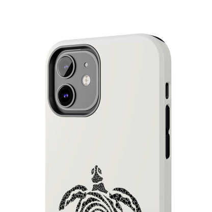 Turtle Spiral Tough Phone Case — "Summer Mood" Protective iPhone Cover