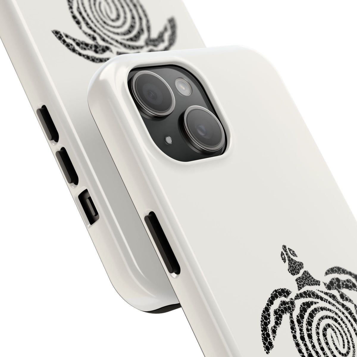 Turtle Spiral Tough Phone Case — "Summer Mood" Protective iPhone Cover