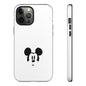 Mickey Face Phone Case - Minimal Cute Cartoon Protective Tough Case