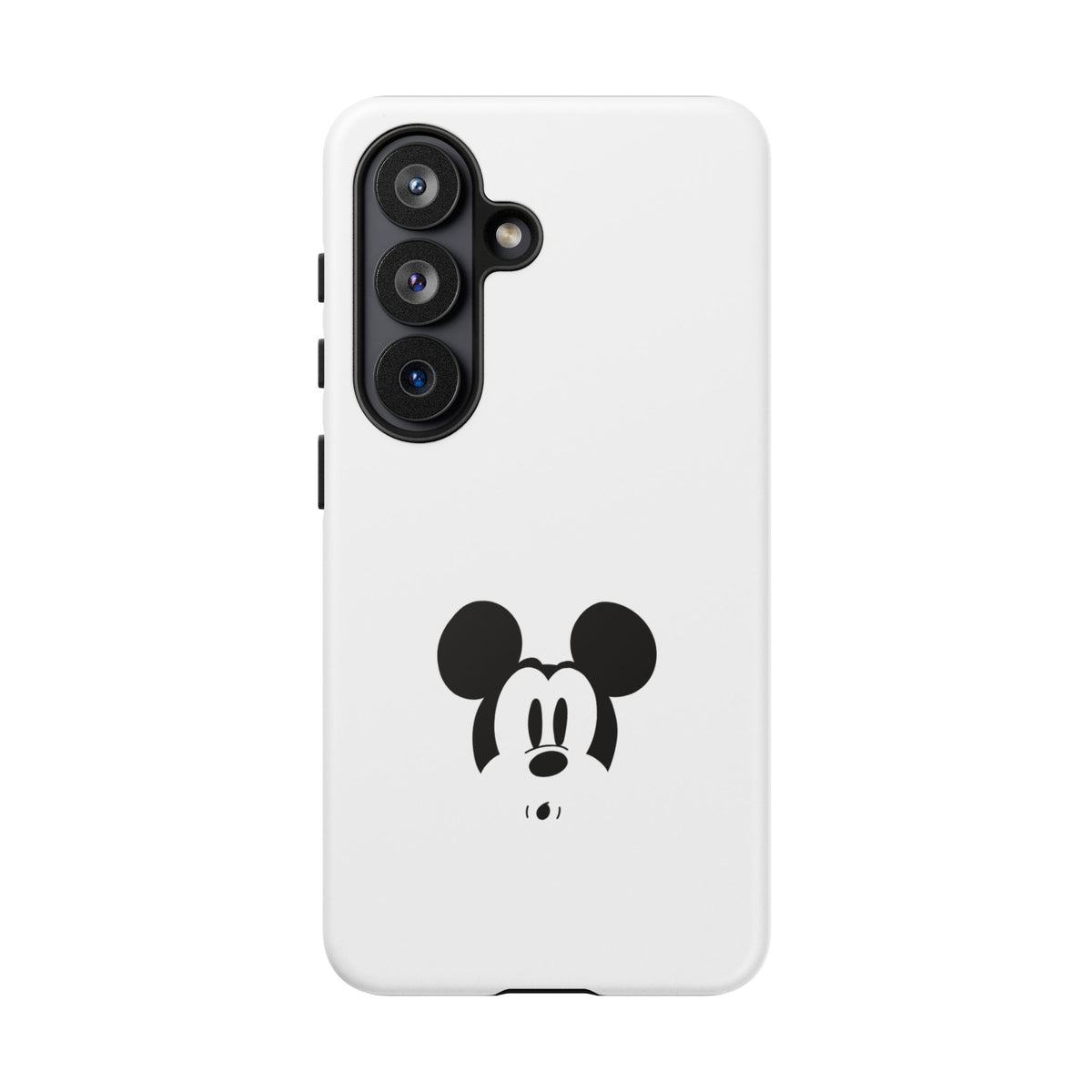 Mickey Face Phone Case - Minimal Cute Cartoon Protective Tough Case