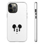 Mickey Face Phone Case - Minimal Cute Cartoon Protective Tough Case