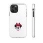 Minnie Mouse Tough Phone Case — Cute Red Bow Protective iPhone Cover