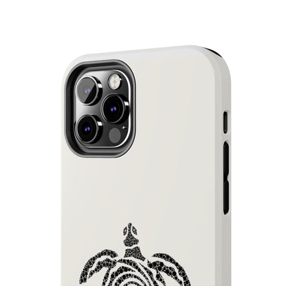 Turtle Spiral Tough Phone Case — "Summer Mood" Protective iPhone Cover