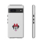 Minnie Mouse Tough Phone Case — Cute Red Bow Protective iPhone Cover