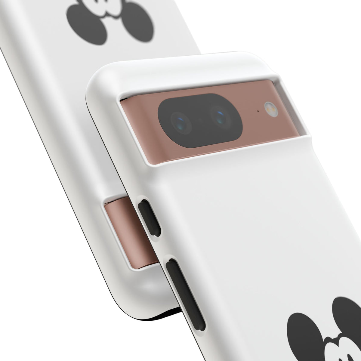Mickey Face Phone Case - Minimal Cute Cartoon Protective Tough Case
