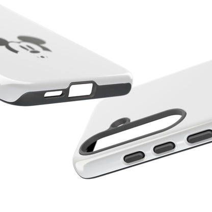 Mickey Face Phone Case - Minimal Cute Cartoon Protective Tough Case