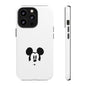 Mickey Face Phone Case - Minimal Cute Cartoon Protective Tough Case
