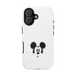 Mickey Face Phone Case - Minimal Cute Cartoon Protective Tough Case